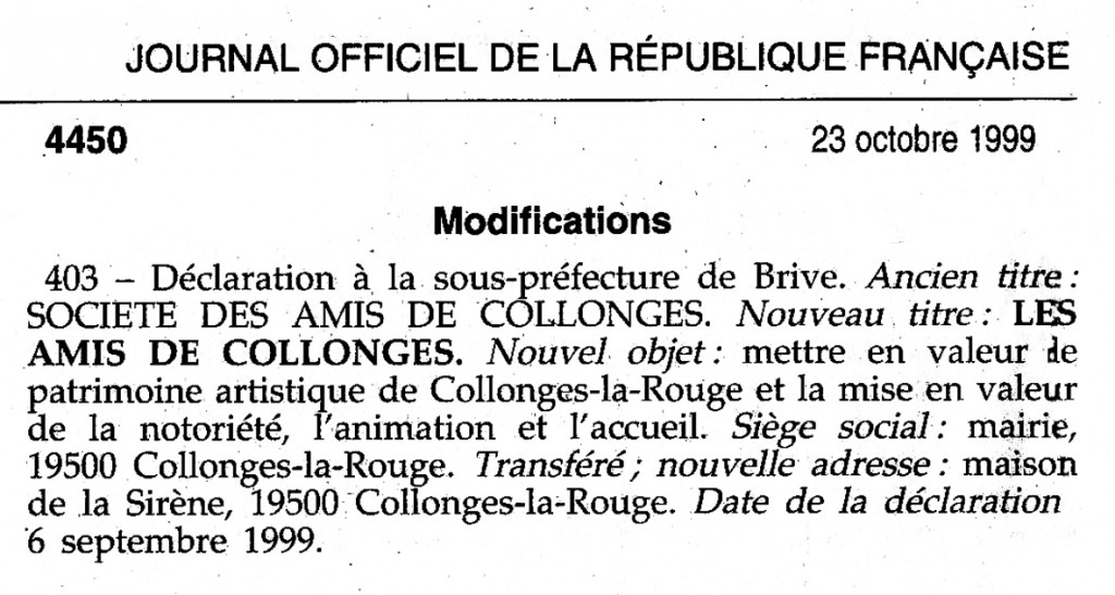 Journal officiel